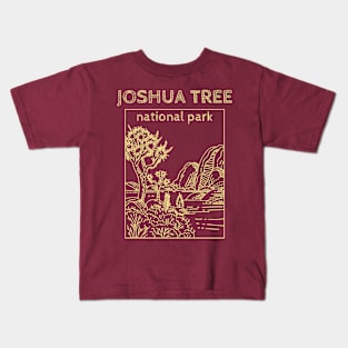 Joshua Tree National Park Kids T-Shirt